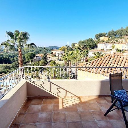 Hameau Des Amandiers Vue Mer - Piscine, Golf Et Tennis Prive Saint-Cyr-sur-Mer Buitenkant foto