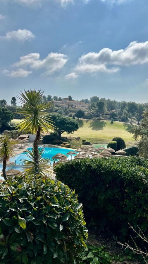 Hameau Des Amandiers Vue Mer - Piscine, Golf Et Tennis Prive Saint-Cyr-sur-Mer Buitenkant foto