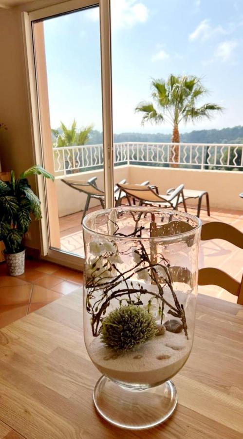 Hameau Des Amandiers Vue Mer - Piscine, Golf Et Tennis Prive Saint-Cyr-sur-Mer Buitenkant foto